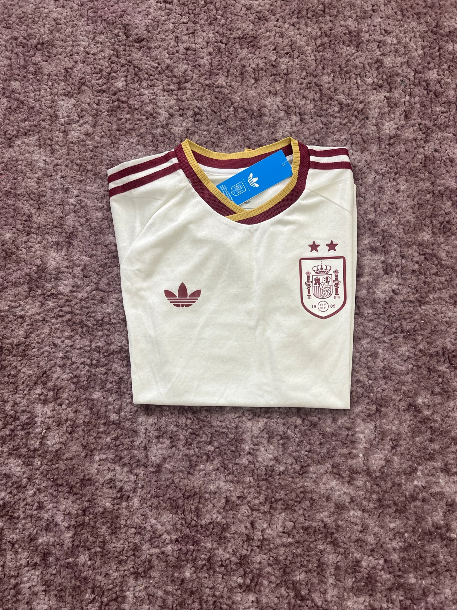🇪🇸 Camiseta España Blanca 2026 – Player Version ⭐⭐ (Talla S) – photo 4